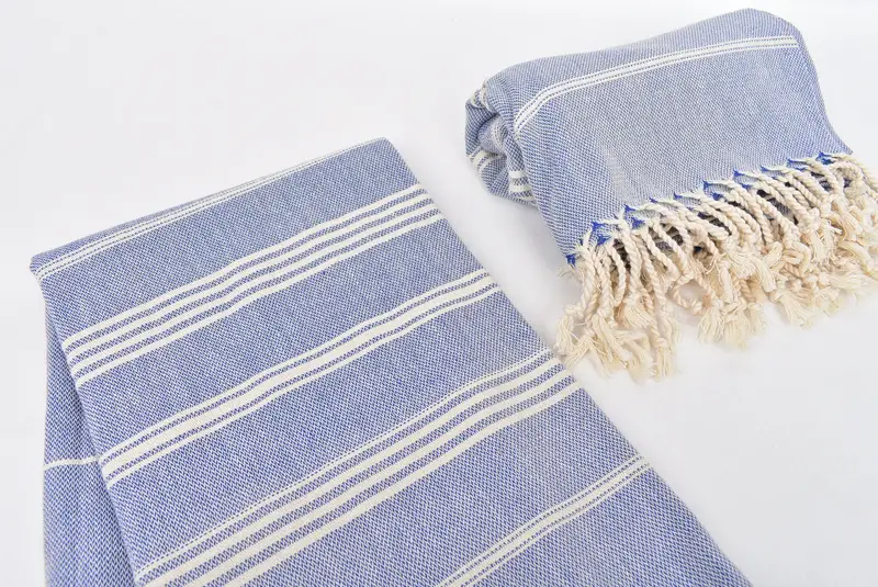 Peshtemal, Bachelorette Party Favors, Yoga Towel, Quick-Dry Beach Towel, 70x40 Cotton Striped Towel, Best Friend Gift, Wedding Hand Made Gift - 7