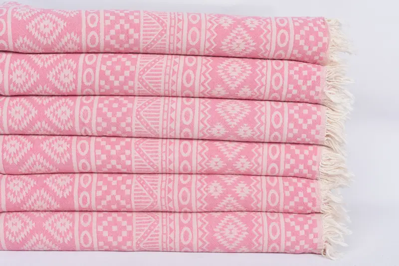 Bachelor Bachelorette Party Favors, Bachelorette Party Favors Beach, Custom Towel, Bachelorette Towel, Beach towel, 68x36 Cotton Geometric Towel - 4