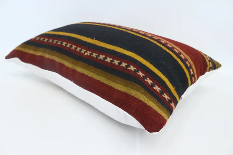 Interior Designer Pillow, Pillow for Couch, Decorative Cushion Cover, Pillow Sham, Turkish Pillow, 20x28 Red Pillow Sham - 6