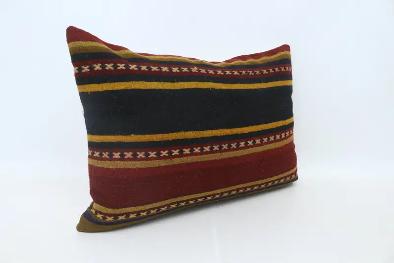 Interior Designer Pillow, Pillow for Couch, Decorative Cushion Cover, Pillow Sham, Turkish Pillow, 20x28 Red Pillow Sham - 3