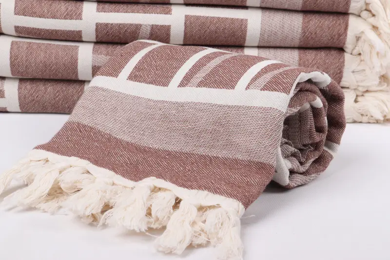 Turkish Towel USA, 70x34 Cotton Patterned Towel, Unique Gift, Absorbent towel, Girls Weekend Favors, Custom Towel Beach, Personalized Turkish Towel - 5
