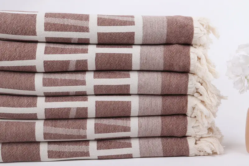 Turkish Towel USA, 70x34 Cotton Patterned Towel, Unique Gift, Absorbent towel, Girls Weekend Favors, Custom Towel Beach, Personalized Turkish Towel - 4