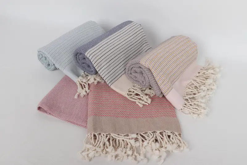 Custom Name Towel, Bachelorette Party Gift, Luxury Turkish beach towel with fringe, 70x40 Cotton Diamond Towel, Cotton towel, Home Gift, Summer Gift - 5