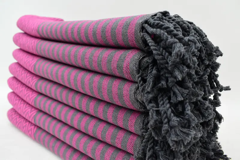 Quick-dry towel, Personalized Turkish Towel, Xmas Gifts, 70x40 Cotton Diamond Towel, Soft organic Turkish peshtemal for luxury spa use, Soft towel - 5