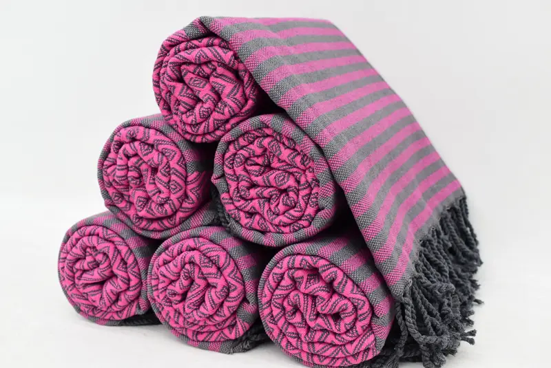 Quick-dry towel, Personalized Turkish Towel, Xmas Gifts, 70x40 Cotton Diamond Towel, Soft organic Turkish peshtemal for luxury spa use, Soft towel - 8