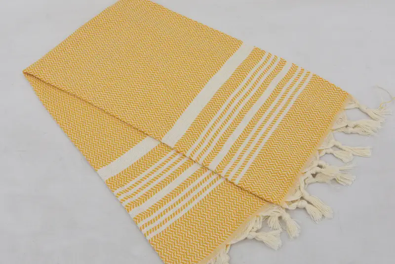 Valentines Gift, Gift For Wedding Day, Personalized Gifts, Monogram Hand Towel, Personalized Dish Towel, Gift For Her, 40x18 Cotton Striped Towel - 4