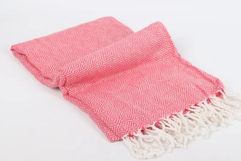 70x38 Cotton Diamond Towel, Peshtemal Towel, Bridesmaid Towel, Bath towel, Gift For Best Friend, Bachelorette Party Favors, Luxury Beach Towel - 6