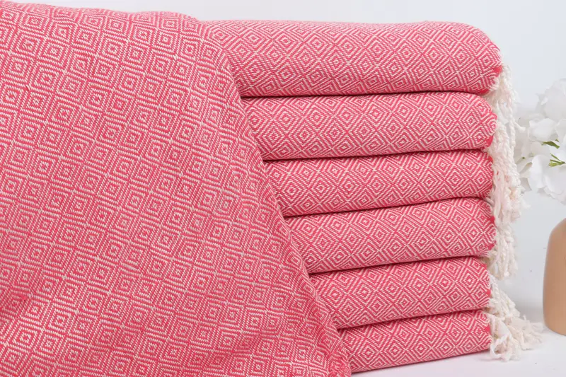 70x38 Cotton Diamond Towel, Peshtemal Towel, Bridesmaid Towel, Bath towel, Gift For Best Friend, Bachelorette Party Favors, Luxury Beach Towel - 1