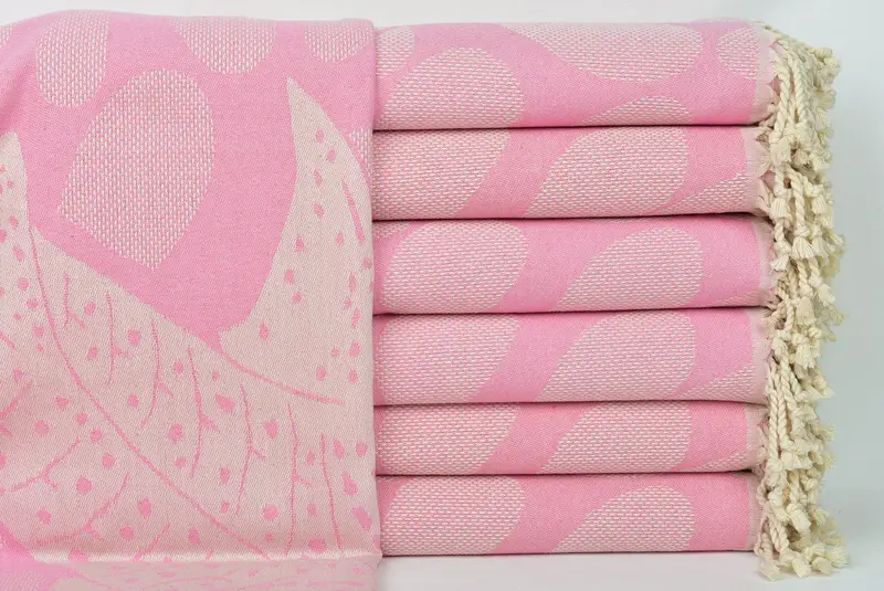 Monogrammed Turkish Towel, 70x40 Cotton Whale Design Towel, Anniversary Gift For Her, Quick-Dry Beach Towel, Fouta towel, Personalized Towel - 3
