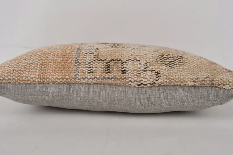 Pillow, 12x20 Orange Cushion Cover, Kilim Pillow, Yoga Cushion Cover, Kilim Cushion Sham, Pillow for Sofa, Designer Throw Pillow Cover - 5