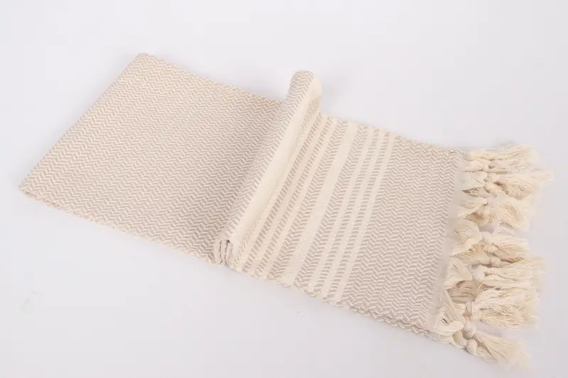 Turkish Tea Towel, Xmas Gifts, Monogram Hand Towel, Turkish Hand Towel, 40x18 Cotton Striped Towel, Gift Towel, First Wedding Anniversary Gift - 6