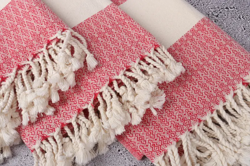 Absorbent towel, Monogram Turkish Towel, 68x36 Cotton Diamond Towel, Custom Beach Towels, Handmade Turkish hammam towel, Soft towel, Bride Gift - 5