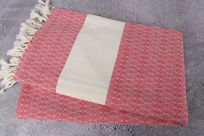 Absorbent towel, Monogram Turkish Towel, 68x36 Cotton Diamond Towel, Custom Beach Towels, Handmade Turkish hammam towel, Soft towel, Bride Gift - 6