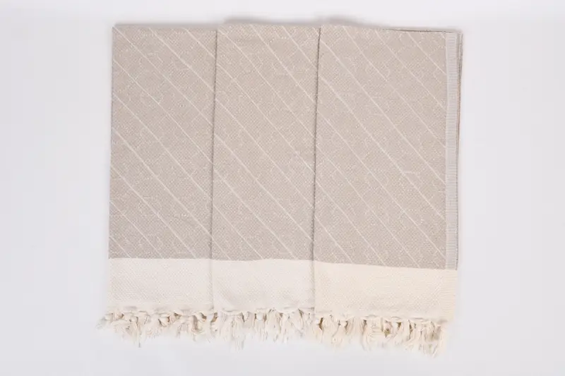 Özel el havlu, kişiselleştirilmiş hediyeler, Türk havlu monogramı, dekoratif havlu, düğün hediyesi, 36x18 pamuk geometrik havlu, bekar hediye - 7