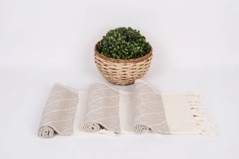 Özel el havlu, kişiselleştirilmiş hediyeler, Türk havlu monogramı, dekoratif havlu, düğün hediyesi, 36x18 pamuk geometrik havlu, bekar hediye - 8