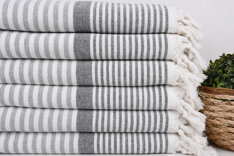 Custom Beach Towel, Beach Wedding Favor, Custom Gifts, Monogrammed Beach Towel, 68x40 Cotton Striped Terry Towel, Kids Beach Towel, Beach Towel Gift - 2