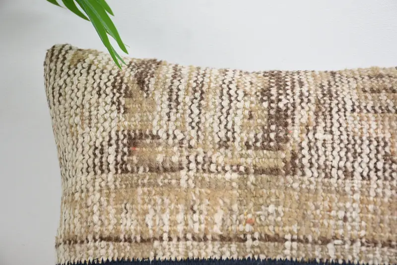 Interior Designer Pillow, Nautical Throw Pillow Sham, Bench Pillow, Throw Kilim Pillow, 14x14 Yellow Cushion Case, Pillow Case, Antique Pillows - 2