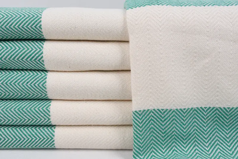 Bachelor Gifts, Hammam towel, Embroidered Beach Towel, Peshtemal Towel, Bachelorette Gifts, 70x40 Cotton Herringbone Towel, Wedding Gift For Bride - 1