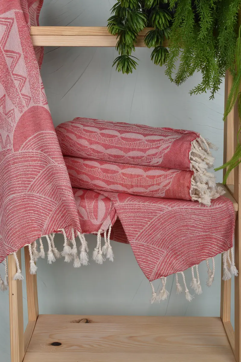 Gift For Her, Wedding Gift, 36x18 Cotton Striped Design Towel, Turkish Towel Hand Towel, Personalized Kitchen Towel, Housewarming Gift, Family Gift - 7