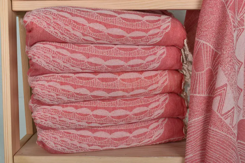 Gift For Her, Wedding Gift, 36x18 Cotton Striped Design Towel, Turkish Towel Hand Towel, Personalized Kitchen Towel, Housewarming Gift, Family Gift - 3