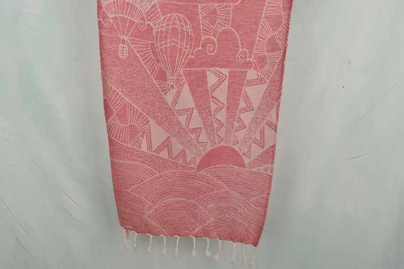 Gift For Her, Wedding Gift, 36x18 Cotton Striped Design Towel, Turkish Towel Hand Towel, Personalized Kitchen Towel, Housewarming Gift, Family Gift - 1