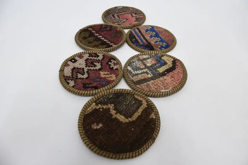 ボヘミアンラウンドコースター、レッド＆ブロンズコースター