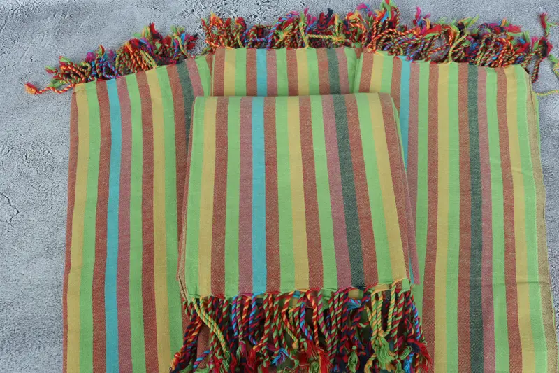 Thin towel, Spa Gift, Thin and lightweight Turkish peshtemal, Home Decor Gifts, Turkish Beach Towel Bulk, Summer Gift, 70x36 Cotton Striped Towel - 4