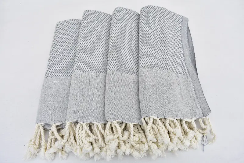 44x24 Cotton Polka Dot Towel, Summer Gift, Monogrammed Hand Towel, Bridesmaid Gifts, Best Friend Gift Ideas, Beach Wedding Favor, Small Bath Towels - 2