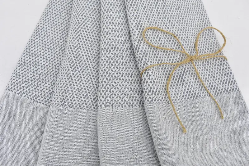44x24 Cotton Polka Dot Towel, Summer Gift, Monogrammed Hand Towel, Bridesmaid Gifts, Best Friend Gift Ideas, Beach Wedding Favor, Small Bath Towels - 4