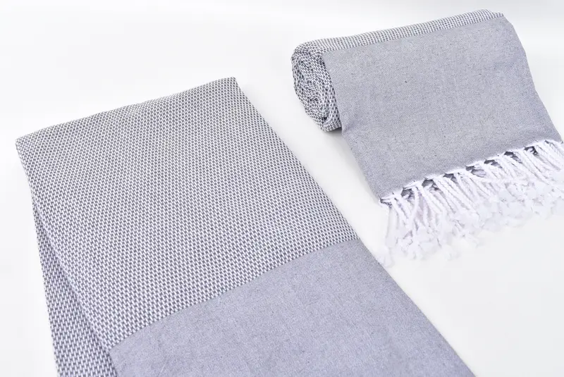 Luxury towel, Turkish fouta towel for outdoor use, Custom Gift, Bridesmaid Proposal Gift, Monogram Turkish Towel, Personalized Home Gift Wedding - 7