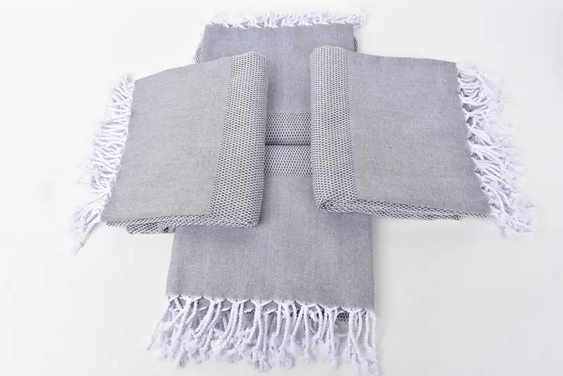Luxury towel, Turkish fouta towel for outdoor use, Custom Gift, Bridesmaid Proposal Gift, Monogram Turkish Towel, Personalized Home Gift Wedding - 6