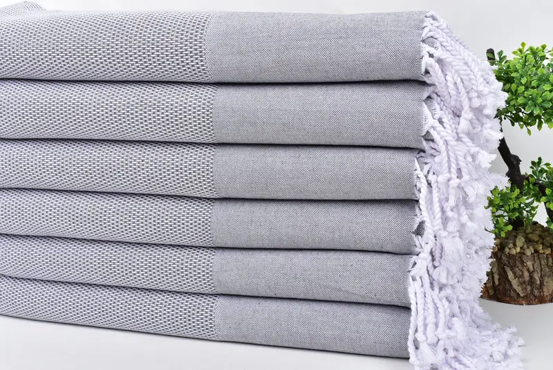 Luxury towel, Turkish fouta towel for outdoor use, Custom Gift, Bridesmaid Proposal Gift, Monogram Turkish Towel, Personalized Home Gift Wedding - 3