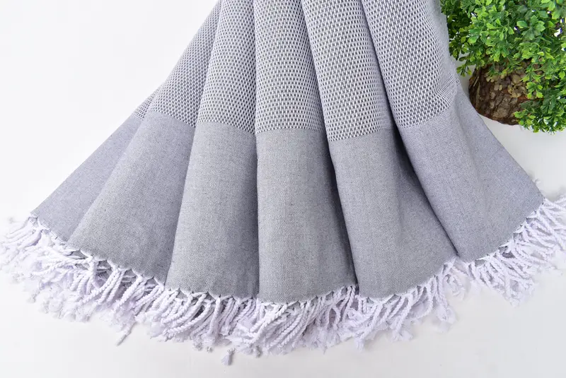Luxury towel, Turkish fouta towel for outdoor use, Custom Gift, Bridesmaid Proposal Gift, Monogram Turkish Towel, Personalized Home Gift Wedding - 4