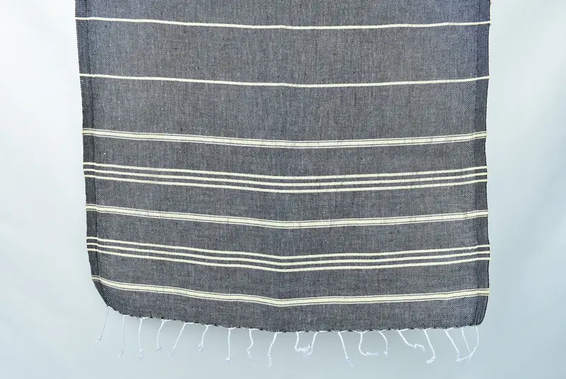 Personalized Kitchen Towel, Small Bath Towels, Bridesmaid Gift, Personalized Gift For Him, 40x24 Cotton Striped Towel, Monogrammed Hand Towel - 8