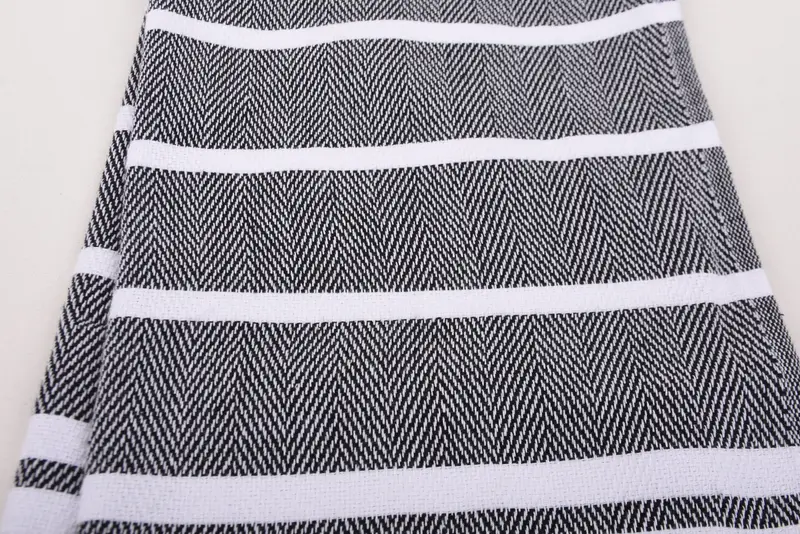 Turkish Towel Hand Towel, Monogram Kitchen Towel, Bridal Shower Favors, Turkish Hand Towel, Gift For Mom, Bachelor Towel, 40x20 Cotton Zig zag Towel - 4