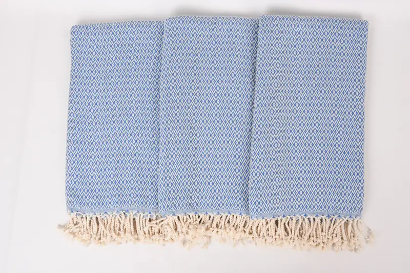 Handmade Gift, Sand-free towel, Eco-Friendly Turkish Towel, Monogrammed Beach Towel, 70x40 Cotton Diamond Towel, Cute Beach Towel, Personalized Gift - 7