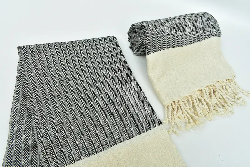 Gift For Him, Custom Beach Towels, Bulk Order Towel, Best Friend Gift, Organic Beach Towel, Peshtemal, 68x36 Cotton Palm Design Towel, Organic towel - 7