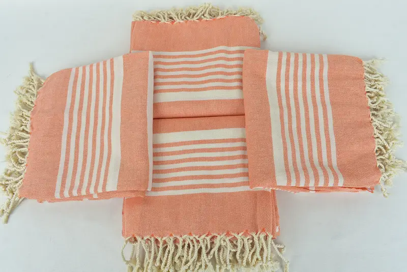 Home Gift, 68x38 Cotton Striped Towel, Organic towel, Organic Turkish towel, Arizona Bachelorette Party Favors, Peshtemal Towel, Best Friend Gift - 6