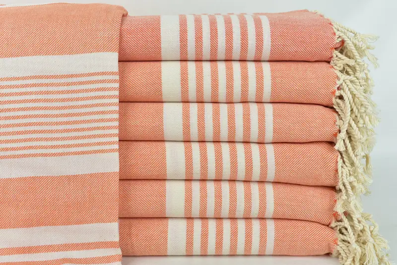 Home Gift, 68x38 Cotton Striped Towel, Organic towel, Organic Turkish towel, Arizona Bachelorette Party Favors, Peshtemal Towel, Best Friend Gift - 1