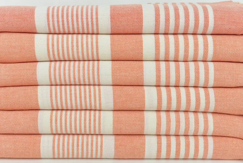 Home Gift, 68x38 Cotton Striped Towel, Organic towel, Organic Turkish towel, Arizona Bachelorette Party Favors, Peshtemal Towel, Best Friend Gift - 2