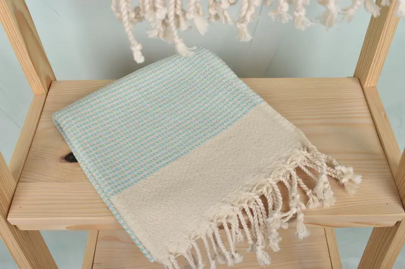 Turkish Towel Hand Towel, Turkish Hand Towel, 40x20 Cotton Diamond Towel, Bathroom Hand Towel, Beach Wedding Favor, Personalized Dish Towel - 5