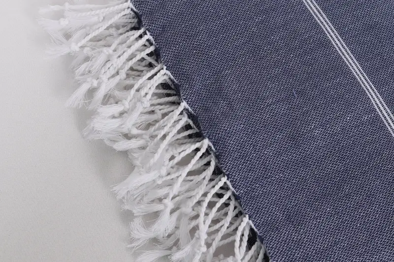 Turkish Tablecloth, Couch Throw Blanket, Bachelorette Gifts, Personalized Blanket, 96x80 Cotton Striped Towel, Bedspread, Spooky Bachelorette Party - 7