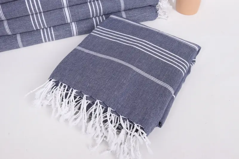 Turkish Tablecloth, Couch Throw Blanket, Bachelorette Gifts, Personalized Blanket, 96x80 Cotton Striped Towel, Bedspread, Spooky Bachelorette Party - 5