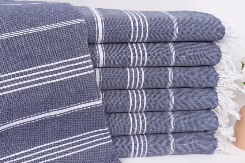 Turkish Tablecloth, Couch Throw Blanket, Bachelorette Gifts, Personalized Blanket, 96x80 Cotton Striped Towel, Bedspread, Spooky Bachelorette Party - 1