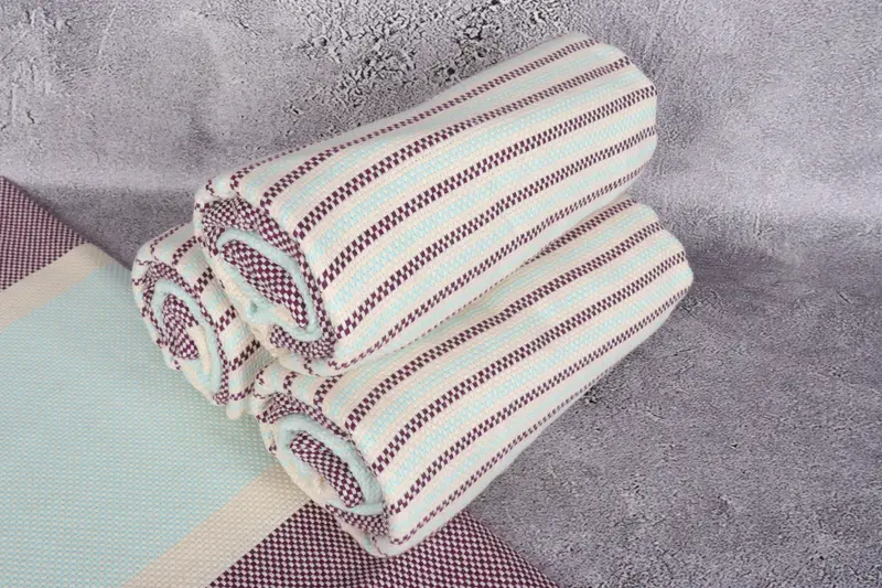 Best Friend Wedding Gift, Gift For Her, 70x40 Cotton Geometric Towel, Bridesmaid Gifts, Home Decor Towel, Handwoven Turkish Towel, Organic towel - 7