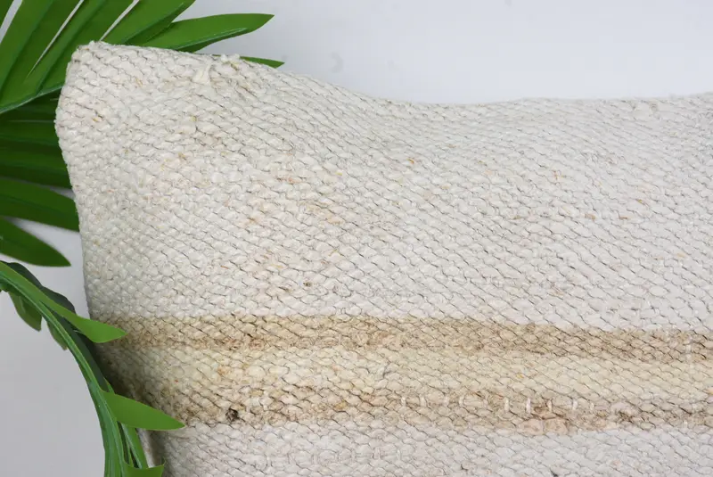 Home Decor Pillow, Handmade Kilim Cushion, Cozy Throw Pillow, Cushion, Indoor Pillow Sham, Kilim Cushion Sham, 14x14 White Cushion Cover - 2