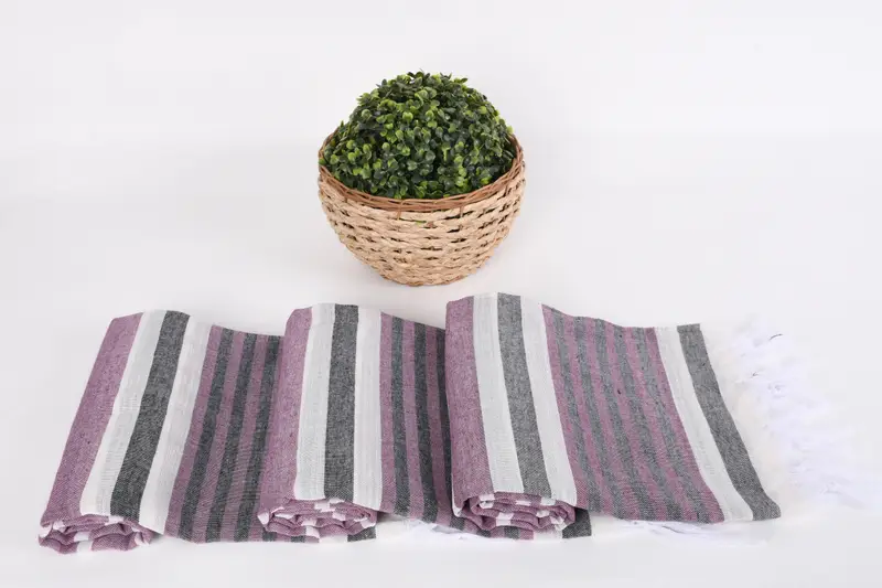 Custom Wedding Gift, Turkish Beach Towel Personalized, Soft towel, Unique Wedding Gift, Gifts For Him, 68x40 Cotton Striped Towel, Engagement Gift - 8