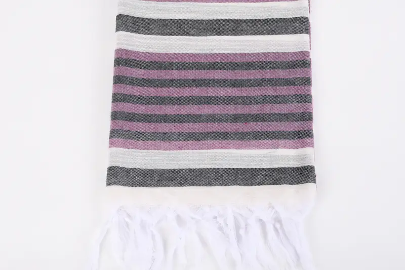 Custom Wedding Gift, Turkish Beach Towel Personalized, Soft towel, Unique Wedding Gift, Gifts For Him, 68x40 Cotton Striped Towel, Engagement Gift - 3