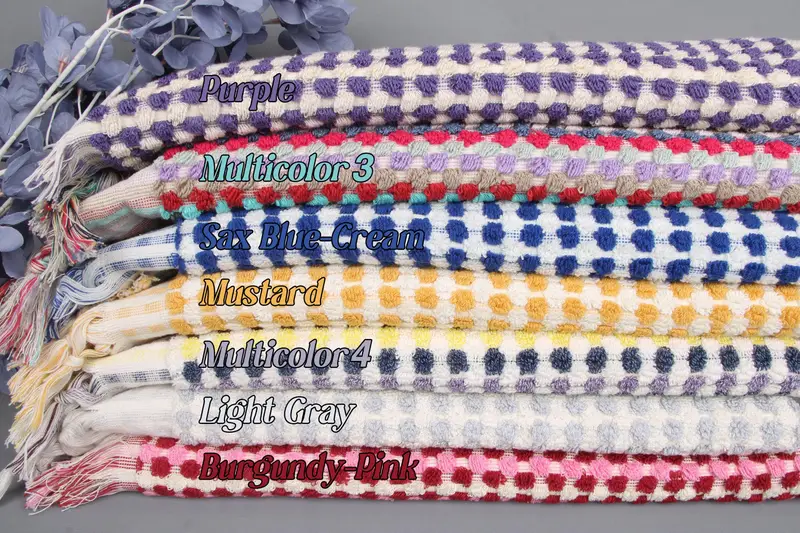 Monogrammed Hand Towel Cotton Beige, 20x40