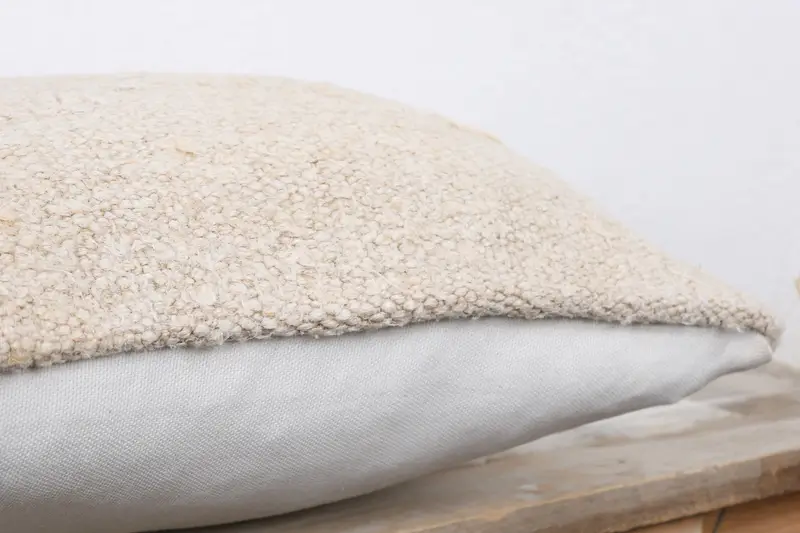 Antique Pillows, Turkish Rugs Pillow Case, Ethnic Pillow, Cushion Cover, Handmade Kilim Cushion, Kilim Pillow Cover, 14x14 White Pillow - 6